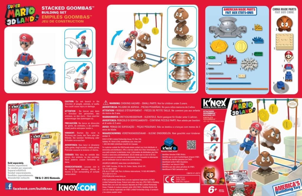 Nintendo Stacked 20Goombas 38419
