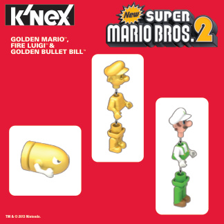 Nintendo Super Mario 2 3 Figure Pack 38867 instruction manual