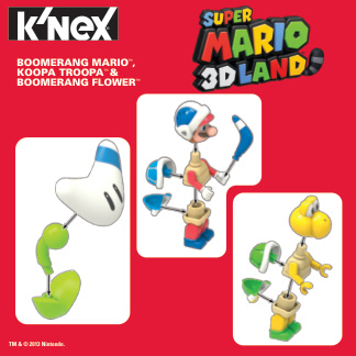 Nintendo Super Mario 3D 3 Figure Pack 38868 instruction manual