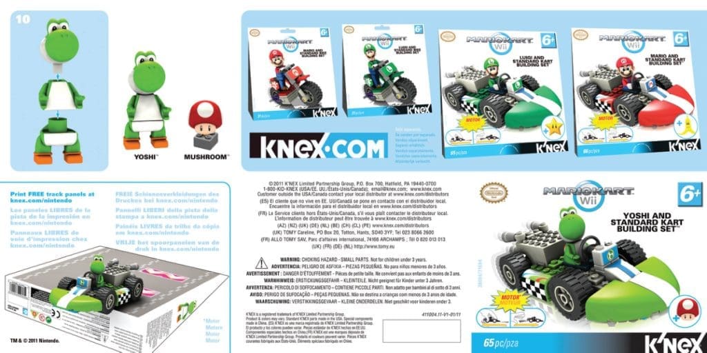 Nintendo Mario Kart Yoshi Kart 38004