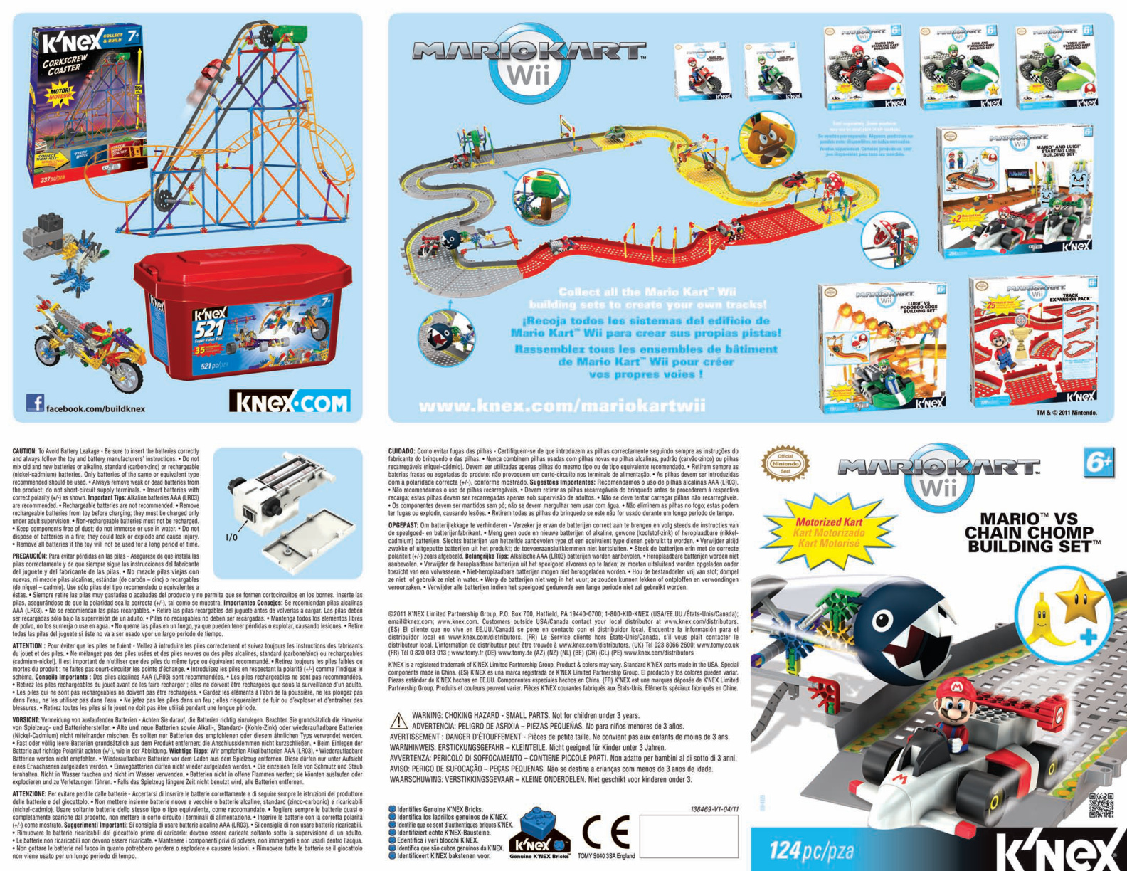 Nintendo Mario Kart Mario vs Chain Chomp 38469 instruction manual