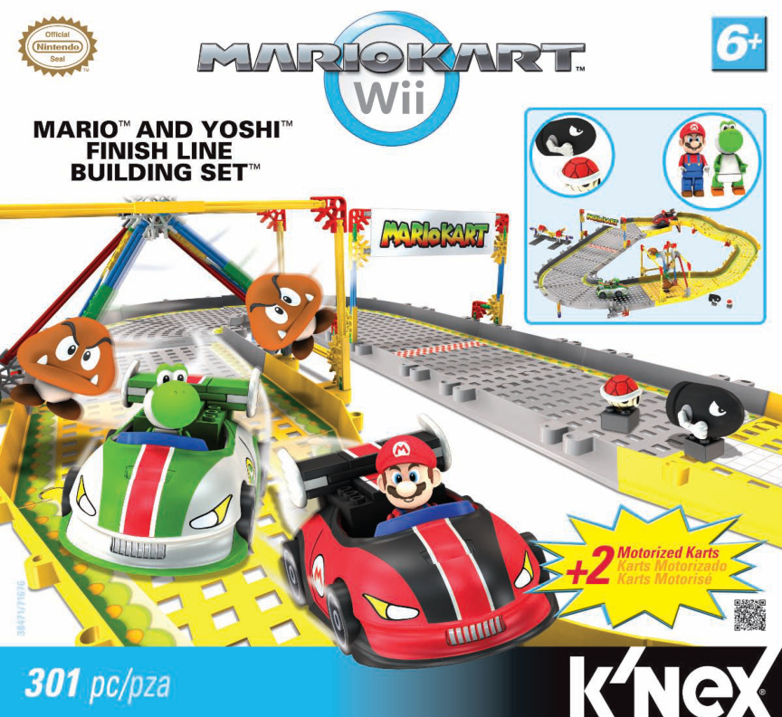 Nintendo Mario Kart Mario and Yoshi Finish Line 38471 instruction manual