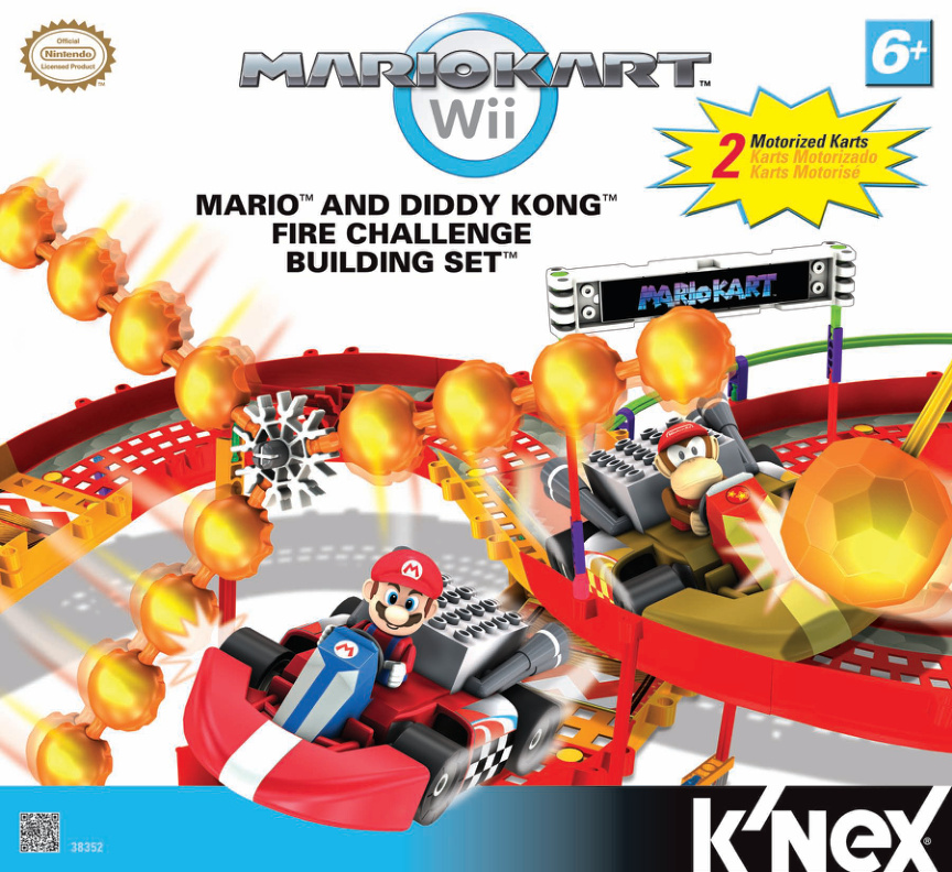 Nintendo Mario Kart Mario and Diddy Kong Fire Challenge 38352 instruction manual