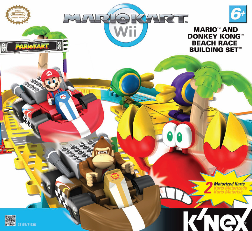 Nintendo Mario Kart Mario and Donkey Kong Beach Challenge 38155 instruction manual