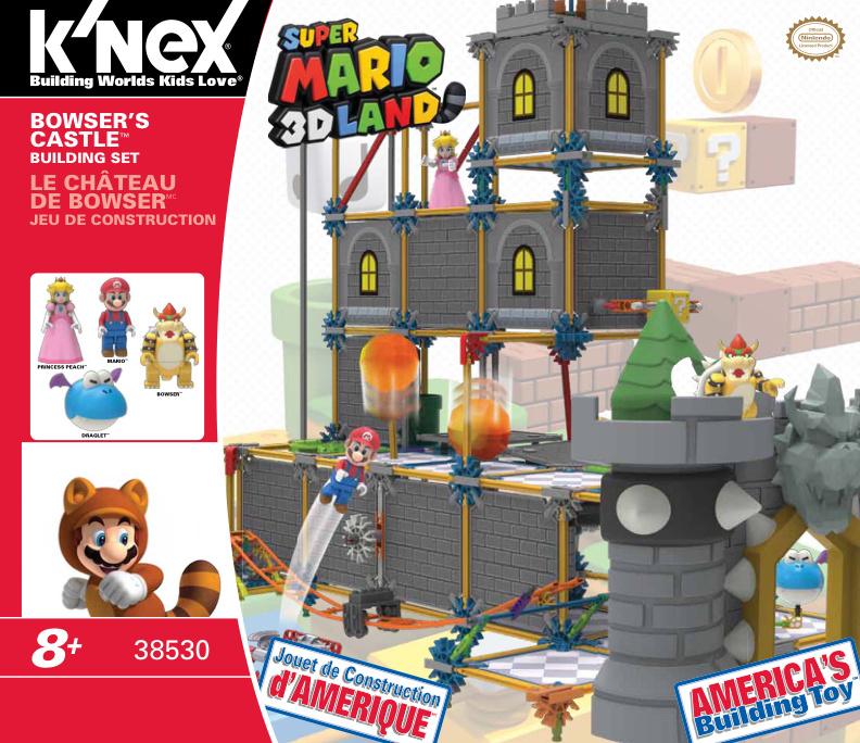 Nintendo Bowsers Castle 38530 instruction manual