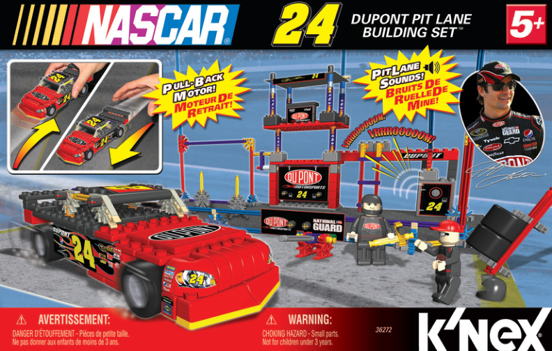 Nascar Dupont 24 Pit Lane 36272 instruction manual