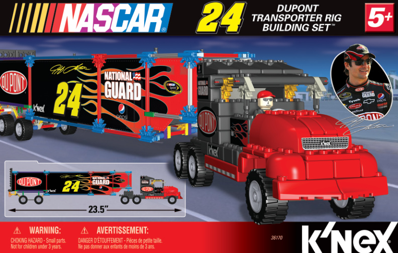 Nascar Dupont 24 Rig 36170 instruction manual