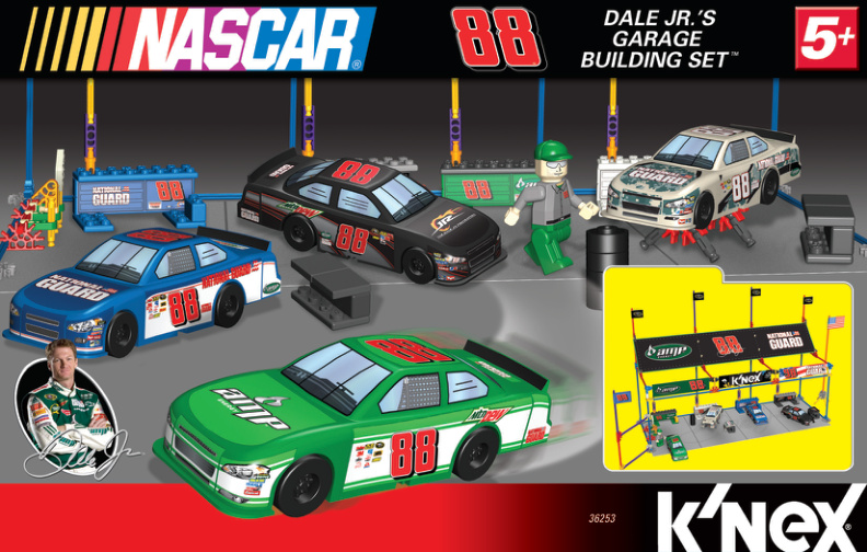 Nascar Dale Jrs Micro Garage 36253 instruction manual