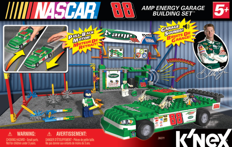 NASCAR 88 Amp Energy Garage 36271 instruction manual