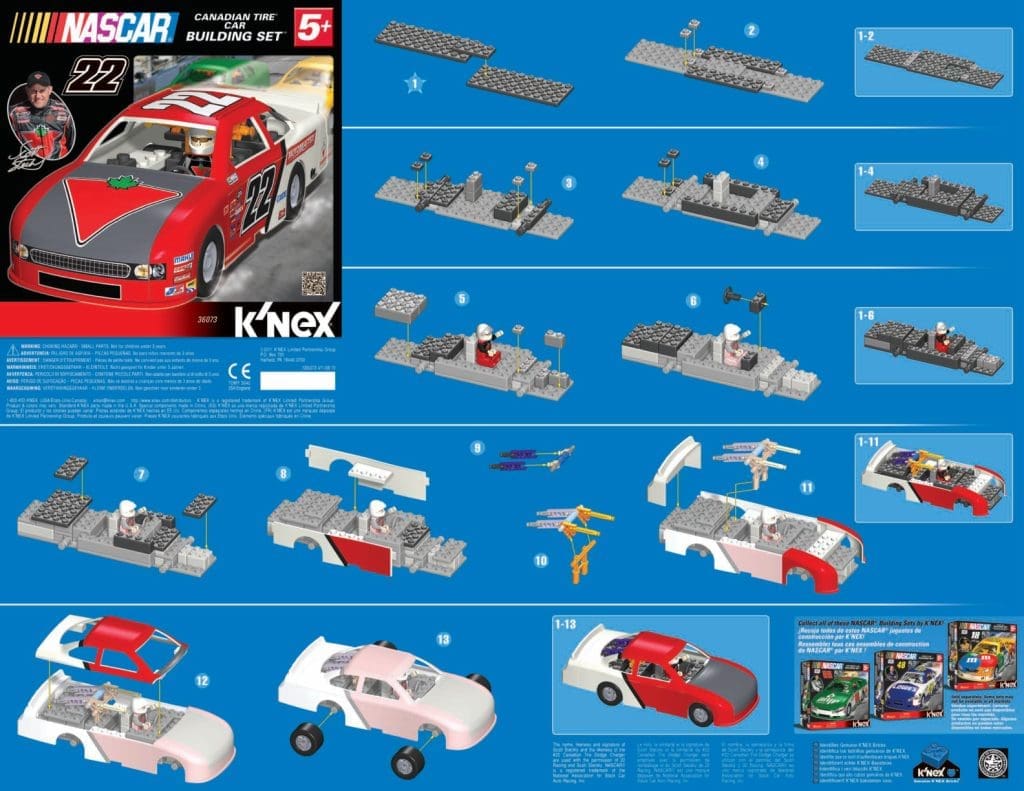 NASCAR 22 Canadian Tire Car 36073