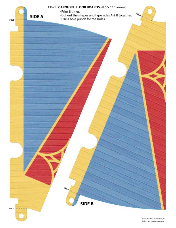 Musical Carousel Graphics 13071 instruction manual