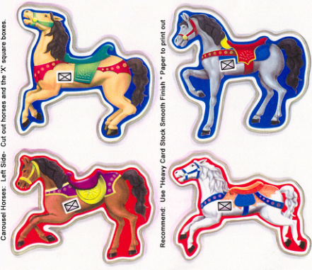 Musical Carousel Extra Horses 13071 instruction manual