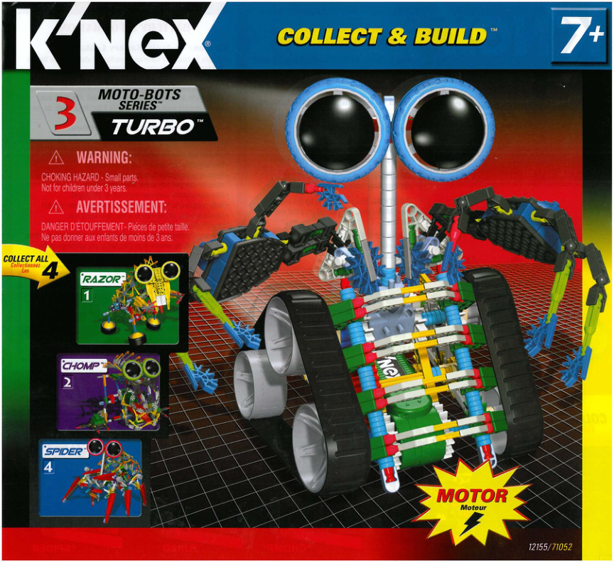 MotoBots Turbo 12155 instruction manual
