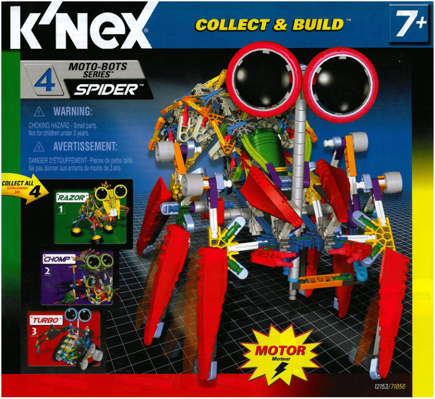 MotoBots 204 Spider 12153 instruction manual