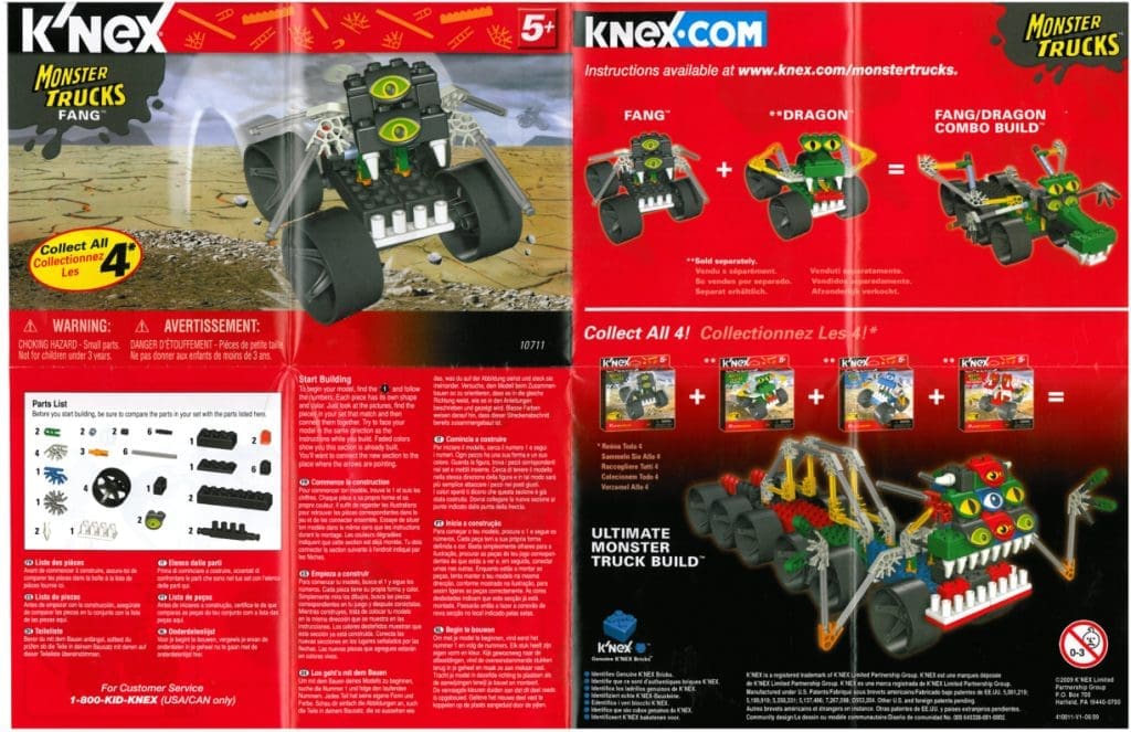 Monster Trucks Fang 10711