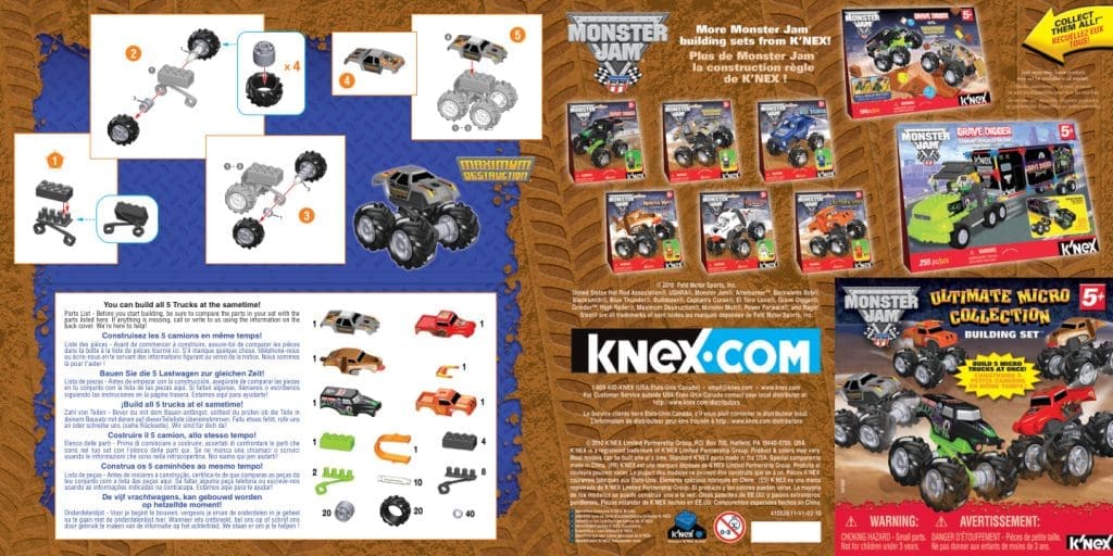 Monster Jam Ultimate Micro Set 58109