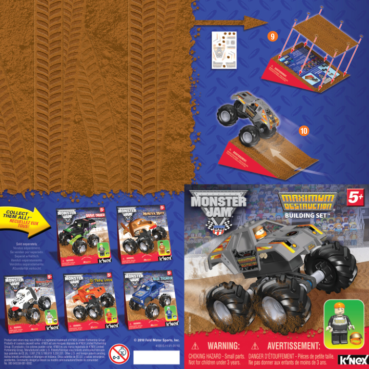 Monster Jam Maximum Destruction 57013 instruction manual