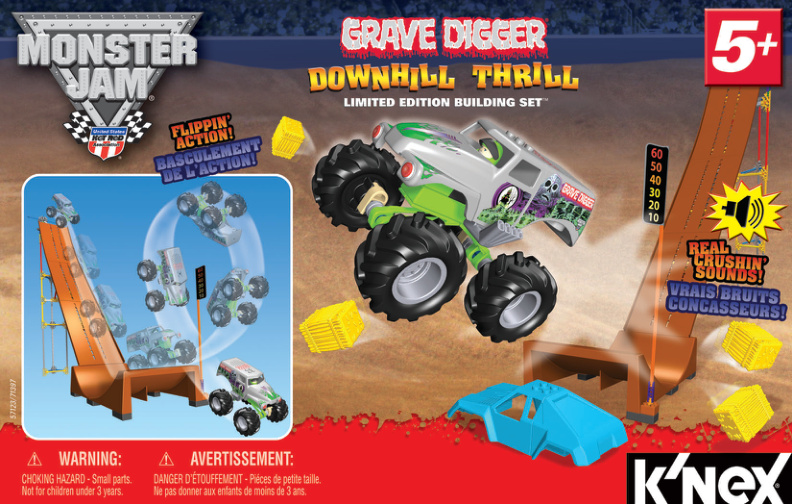 Monster Jam Downhill Thrill 57123 instruction manual