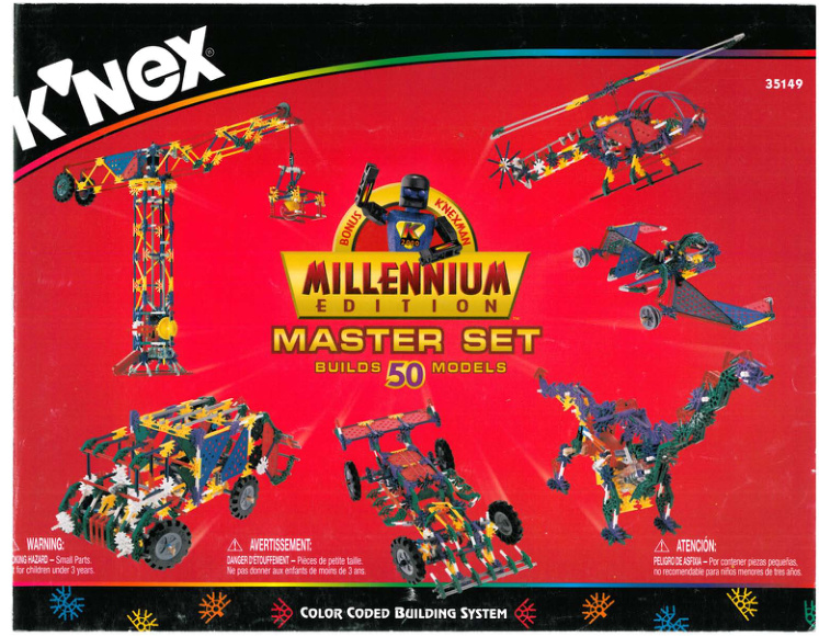 Millennium Master Building Set 35149 instruction manual