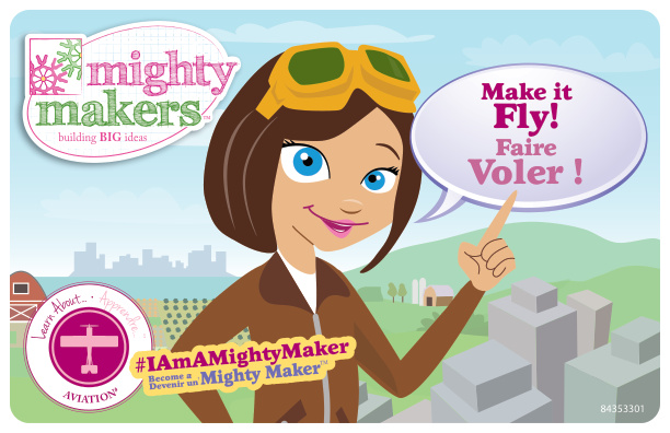 Mighty Makers Up Up and Away Card 43533 instruction manual