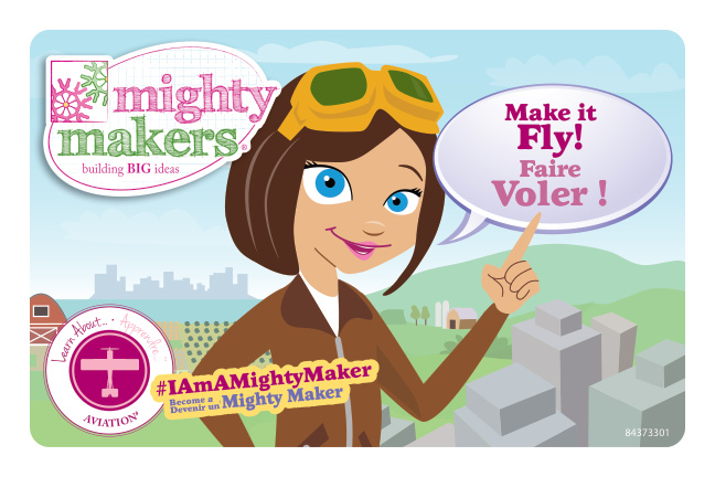 Mighty Makers Up Up and Away Card 43733 instruction manual