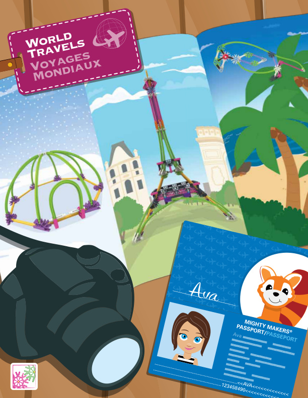 Mighty Makers World Travels 43087 instruction manual