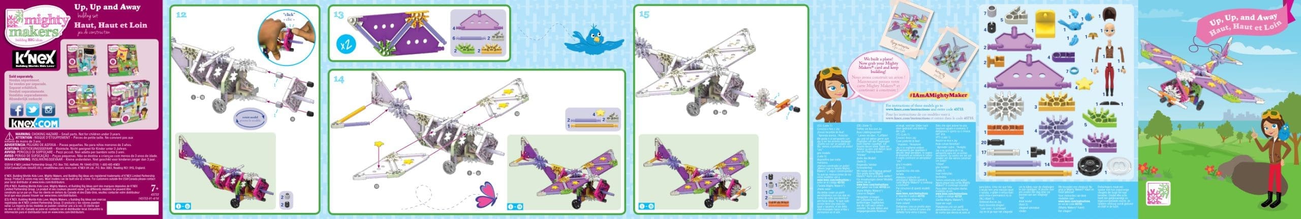 Mighty Makers Up Up and Away 43733 instruction manual