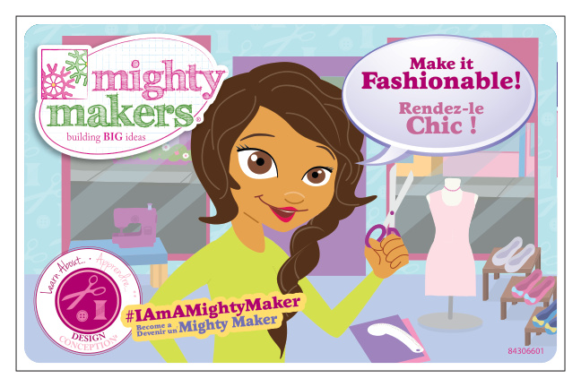 Mighty Makers Runway Designer Card 43066 instruction manual