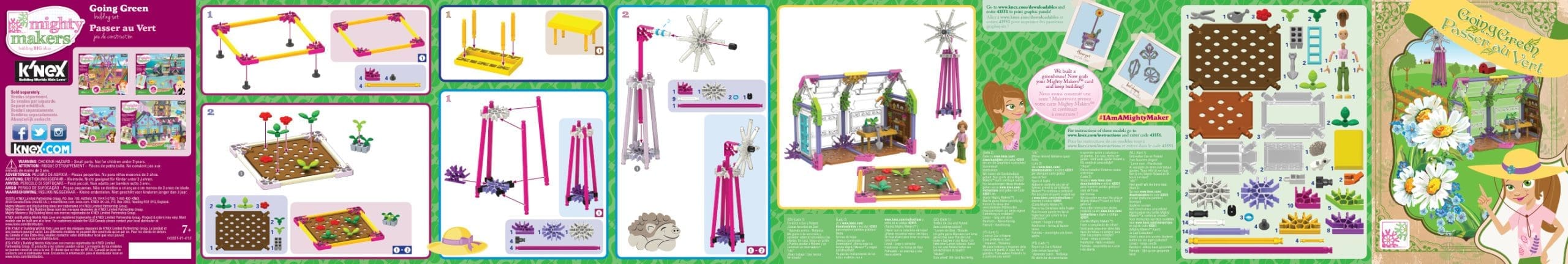 Mighty Makers Going Green 43551 instruction manual