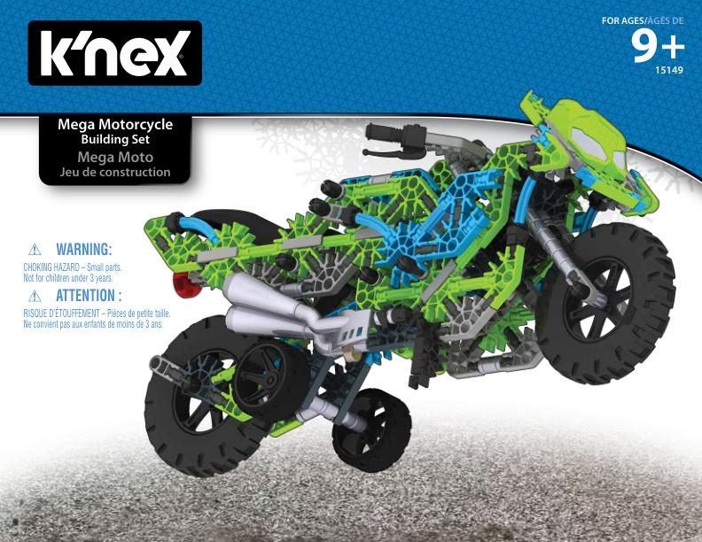 Mega Motorcycle 15149 instruction manual