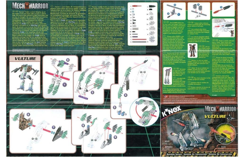 Mech Warrior Vulture 11142