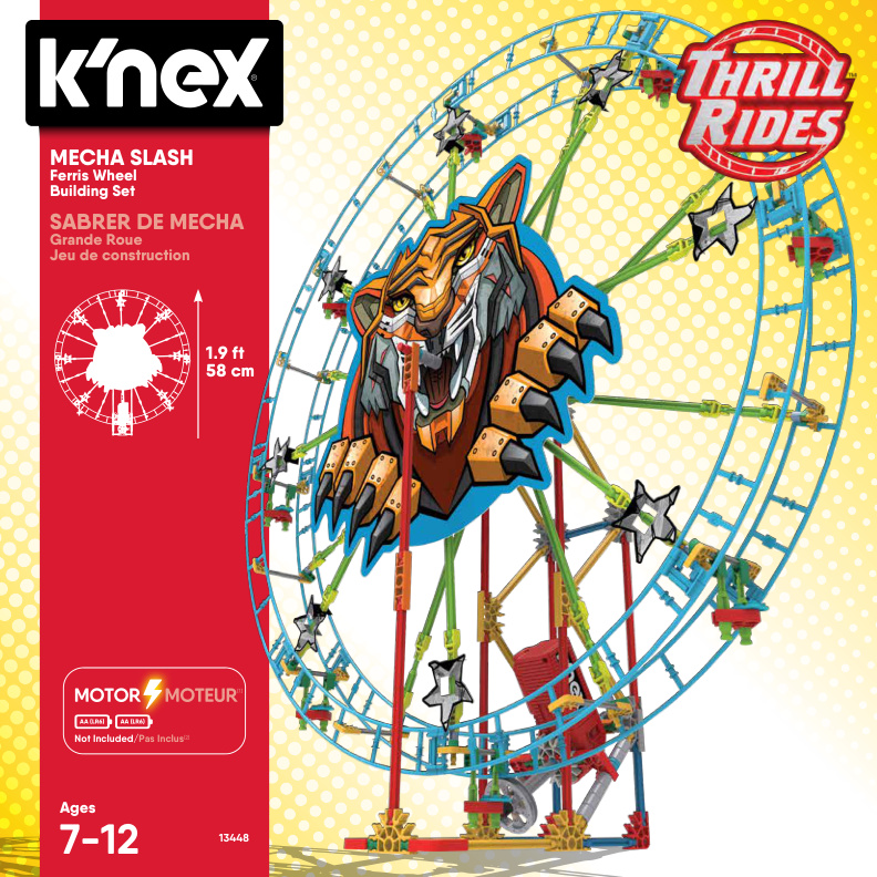 Mecha Slash Ferris Wheel 13448 instruction manual