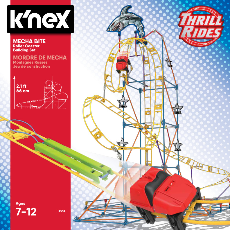 Mecha Bite Roller Coaster 13446 instruction manual