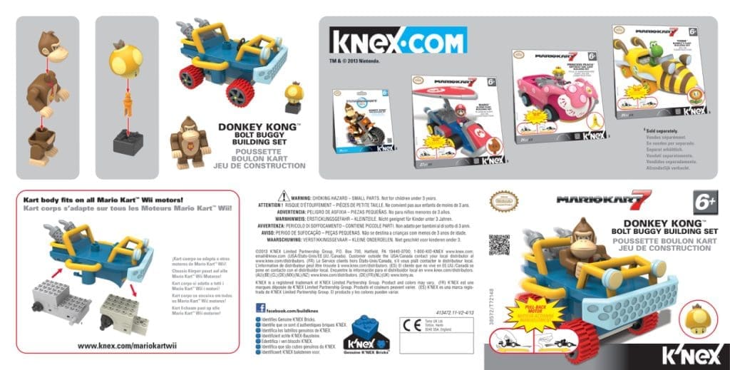 MarioKart7 DK Bolt 20Buggy Kart 38572