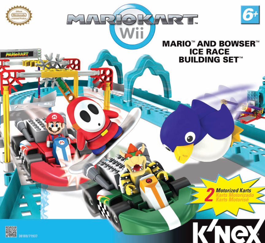 Mario Bowser Ice Race 38189 instruction manual