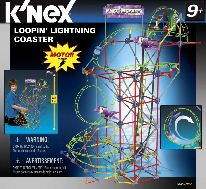 Loopin Lightning 50025 instruction manual