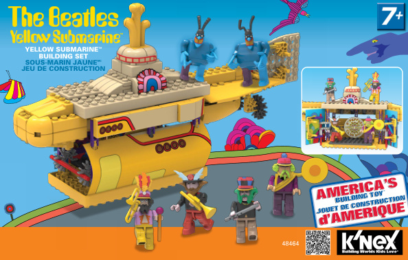 Live Nation Beatles Yellow Submarine 48464 instruction manual