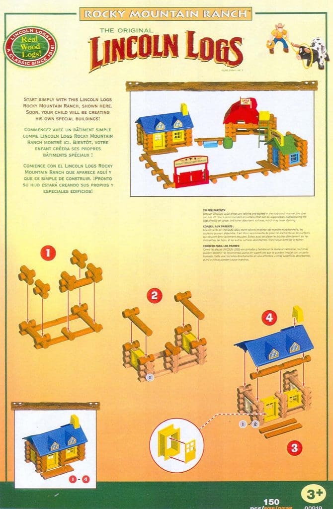 Lincoln Logs Rocky Mountain Ranch 00919