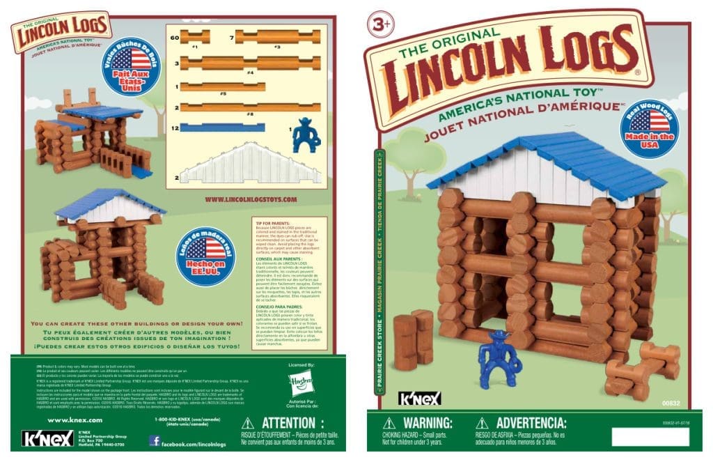 Lincoln Logs Prairie Creek Store 00832