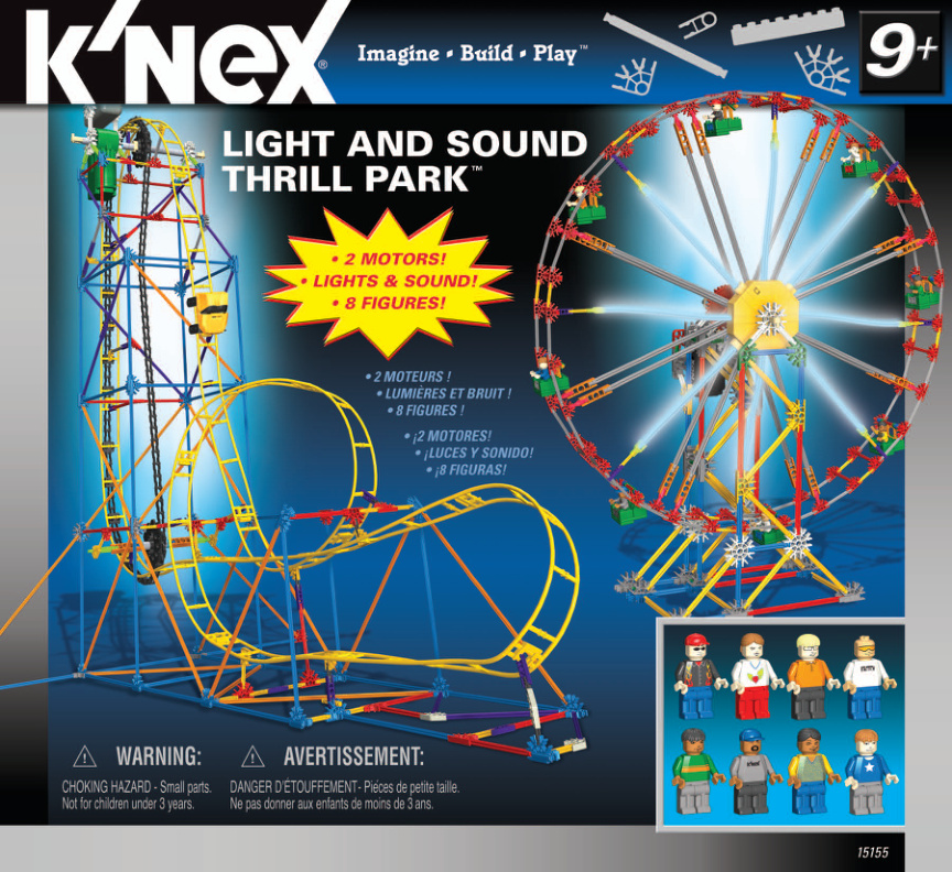 Lights Sound Thrill Park 15155 instruction manual