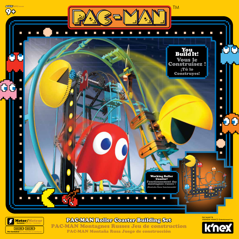 KNEX PAC MAN Coaster 15188 instruction manual