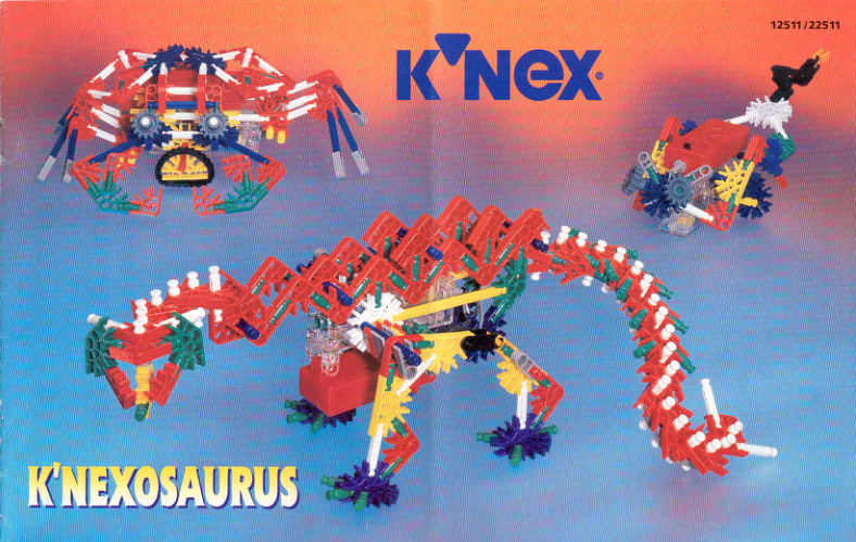 KNEXosaurus 12511 instruction manual