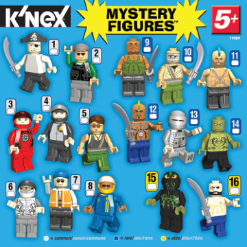 KNEX Mystery Figures 11989 instruction manual