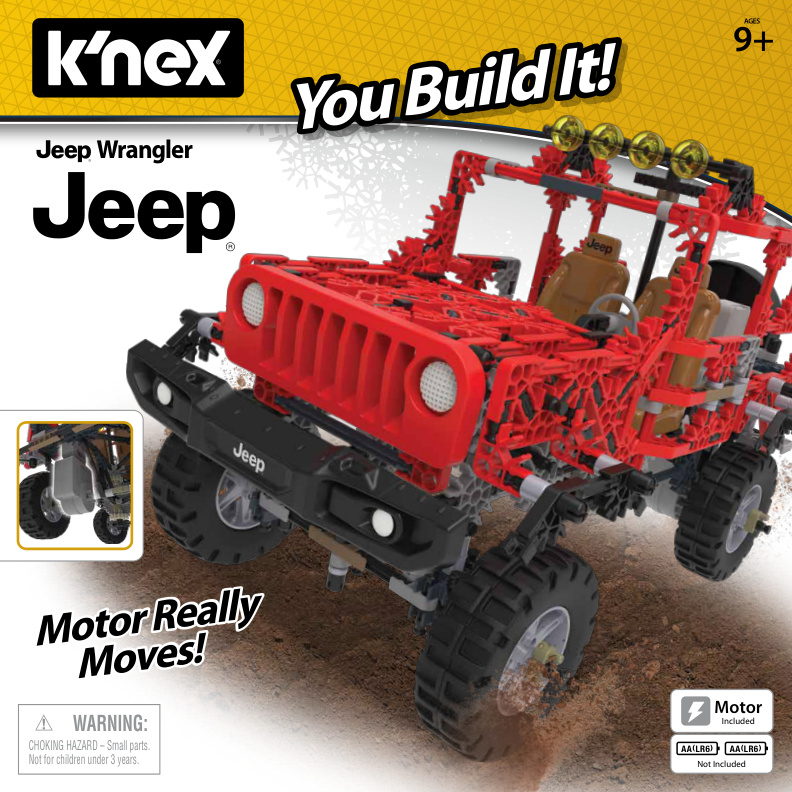 KNEX Jeep Wrangler 15166 instruction manual