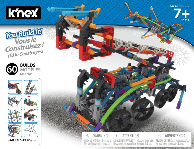 KNEX 60 Model Set 15211 instruction manual