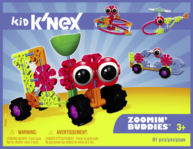 Kid KNEX Zoomin Buddies 85325 instruction manual