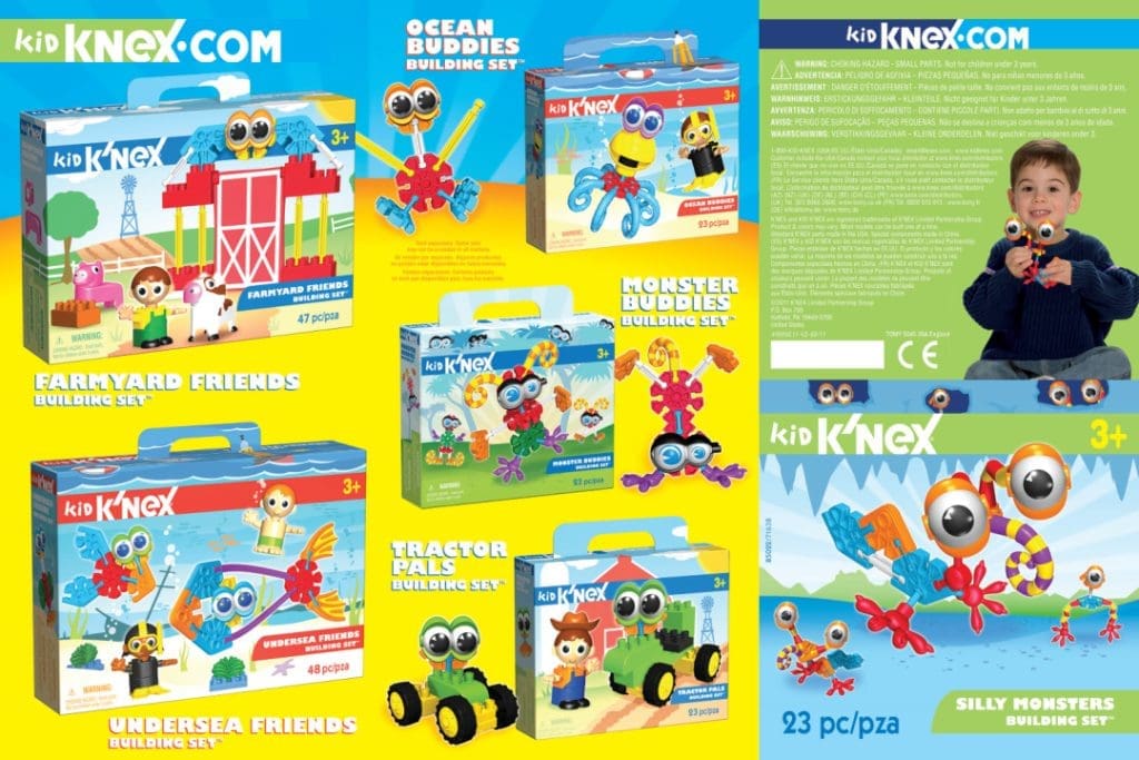 Kid KNEX Silly Monsters 85022