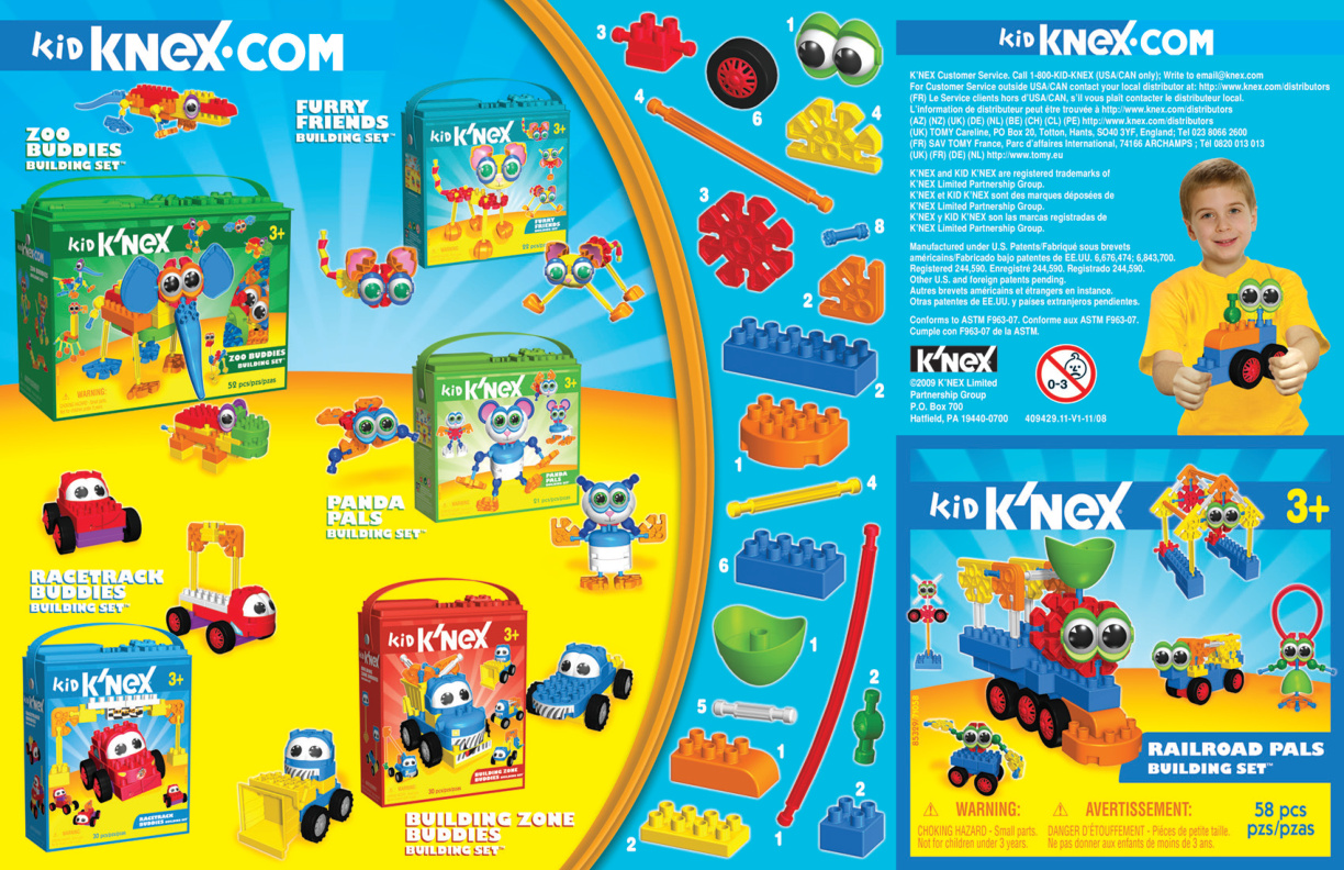Kid KNEX Railroad Pals 85329 instruction manual