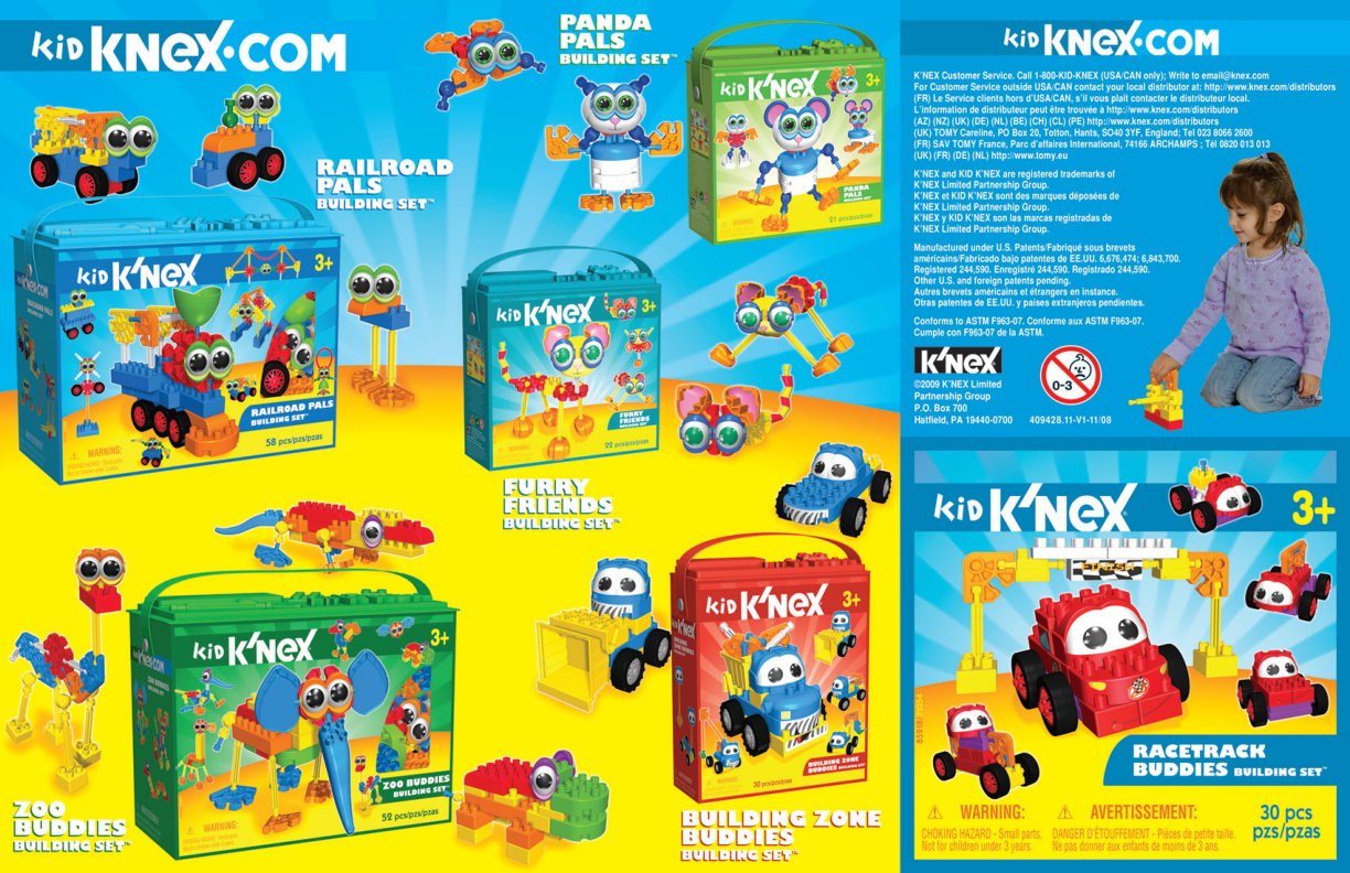 Kid KNEX Racetrack Buddies 85218 instruction manual