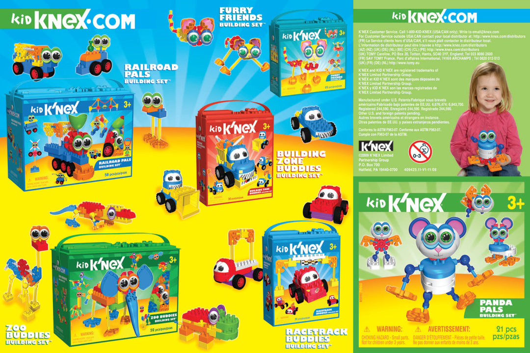 Kid KNEX Panda Pals 85111 instruction manual
